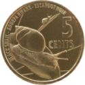 Seychelles 5 Cent 2016 UNC