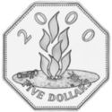 Barbados 5 Dollar 1999 Proof