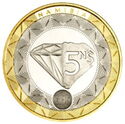 Namibië 5 Dollar 2025 UNC