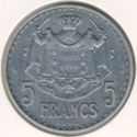 Monaco 5 Frank 1945 XF