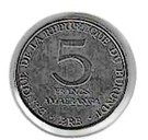 Burundi 5 Frank 2013 UNC