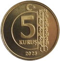 Turkije 5 Kurus 2023 UNC