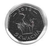 Malawi 5 Kwacha 2018 UNC