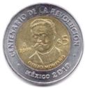 Mexico 5 Peso´s 2009 UNC