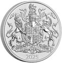 Engeland 5 Pounds 2025 BU
