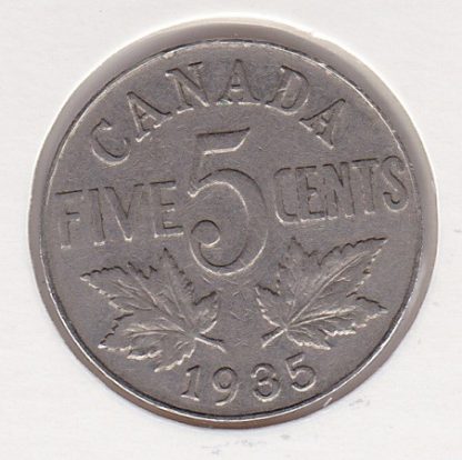 5 Cent 1935 VF