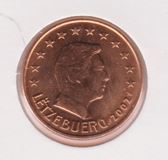 Luxemburg 5 Cent 2002 UNC