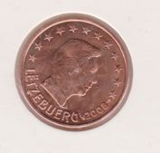 Luxemburg 5 Cent 2008 UNC