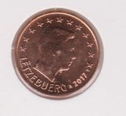 Luxemburg 5 Cent 2017 UNC