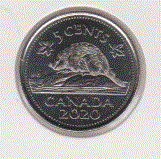 Canada 5 Cent 2020 UNC