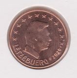 Luxemburg 5 Cent 2020 UNC
