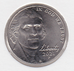 Amerika 5 cent 2021P