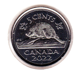 Canada 5 Cent 2022 UNC