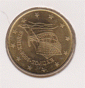Cyprus 50 cent 2008 UNC