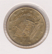 Cyprus 50 cent 2014 UNC