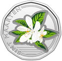 Sint Maarten 50 Cent 2025 UNC