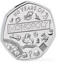 Engeland 50 Pence 2025 BU
