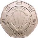 Engeland 50 Pence 1998 UNC