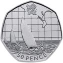 Engeland 50 Pence 2011 UNC