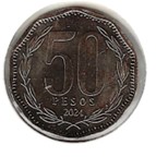 Chili 50 Peso´s 2024 UNC
