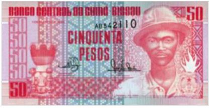 Guinea-Bissau 50 Pesos 1990 UNC