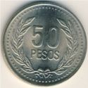 Colombia 50 Peso 2008 UNC