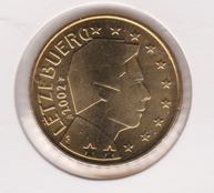 Luxemburg 50 Cent 2002 UNC