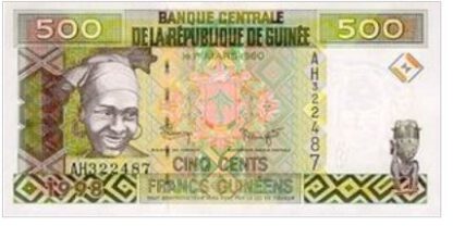 Republiek Guinee 500 Frank 1998 UNC