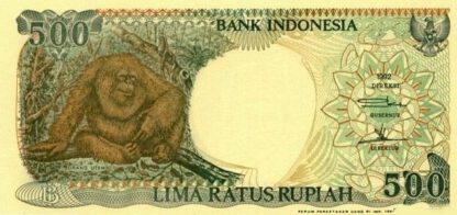 Indonesie 500 Rupees 1997 UNC