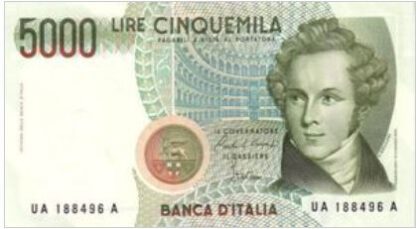 Italie 5000 Lire 1985 UNC