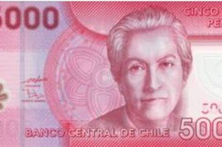 Chili 5000 Pesos 2009 UNC