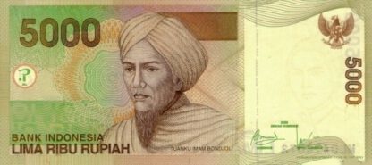 Indonesie 5000 Rupees 2009