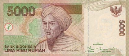 Indonesie 5000 Rupees 2001 UNC