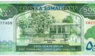 Somaliland 5000 Shilling 2015 UNC