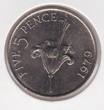 5 Pence 1979 UNC