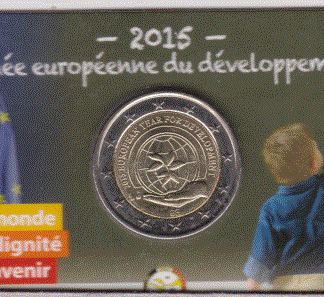Belgie 2 Euro Speciaal 2015 Nederlands UNC
