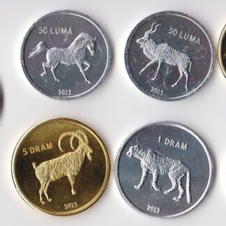 Set van 7 munten 2013