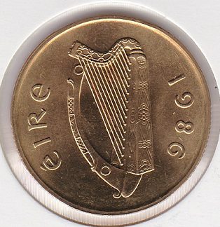20 Penny 1986 UNC
