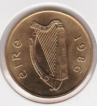 20 Penny 1986 UNC
