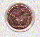 Cayman Island 1 cent 2008 UNC