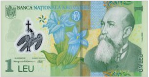 Roemenië 1 Leu 2018 UNC