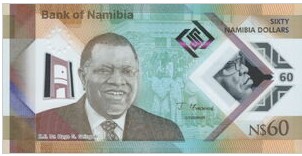 Namibië 60 Dollar 2025 UNC