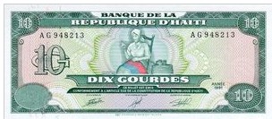 Haïti 10 Gourdes 1991 UNC