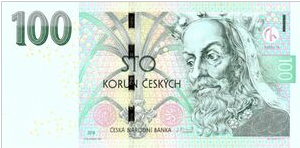 Tsjechië Republiek 100 Koruna 2021 UNC