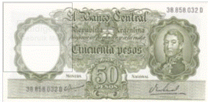 Argentina 50 Pesos 1968/69 UNC