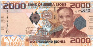 Sierra Leone 2000 Leones 2021 UNC