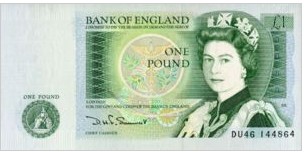 Engeland 1 Pound 1981 UNC