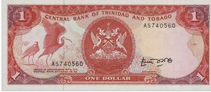 Trinidad Tobago 1 Dollar 1985 UNC