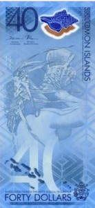 Solomon island 40 Dollar 2018 UNC