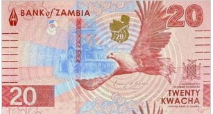 Zambia 20 Kwacha 2024 UNC